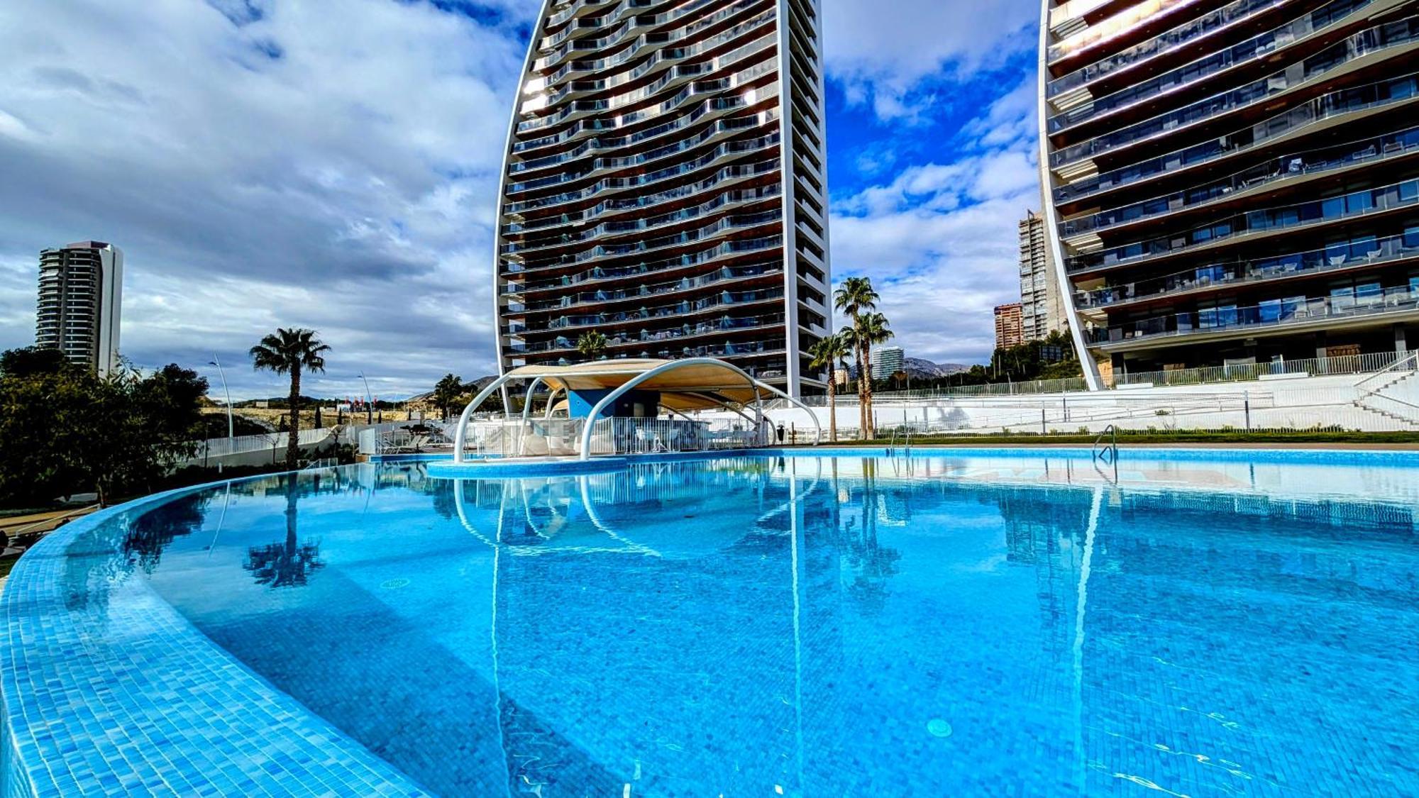 Sunset Waves Wow Apartment Benidorm Ngoại thất bức ảnh